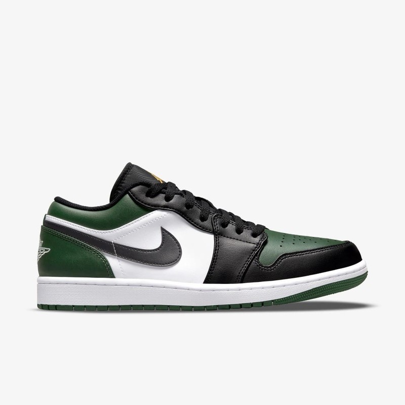 jordan 1 low green toe